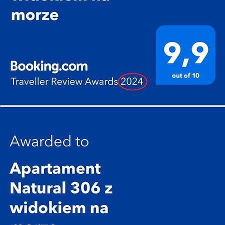 Apartament Natural 306 Z Widokiem Na Morze Darlowko Ngoại thất bức ảnh
