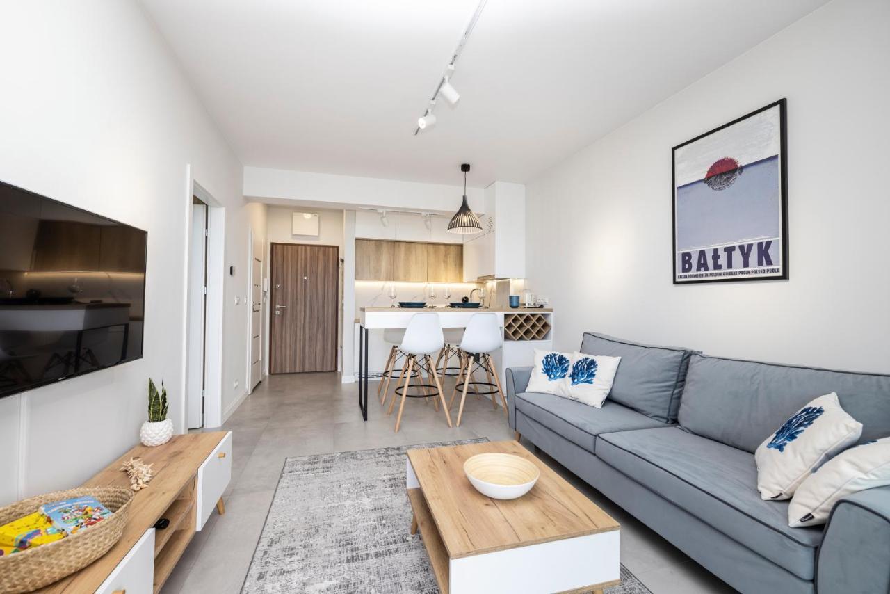 Apartament Natural 306 Z Widokiem Na Morze Darlowko Ngoại thất bức ảnh